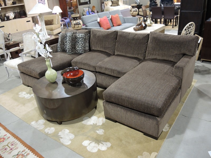 Double Chaise Sofa Sectional