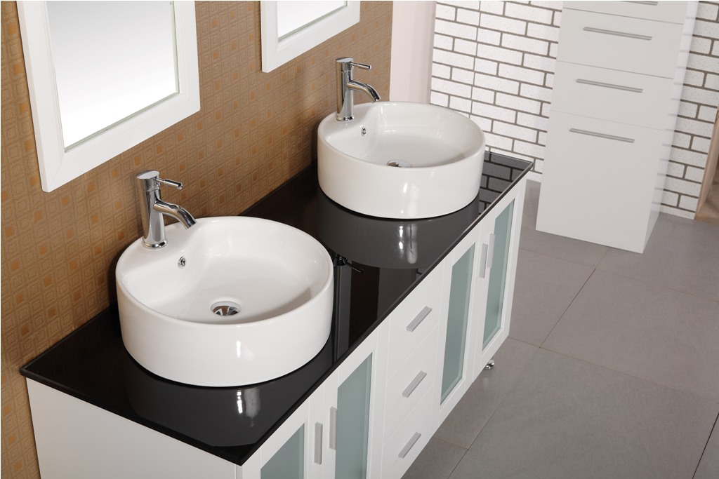 Double Vanity Tops