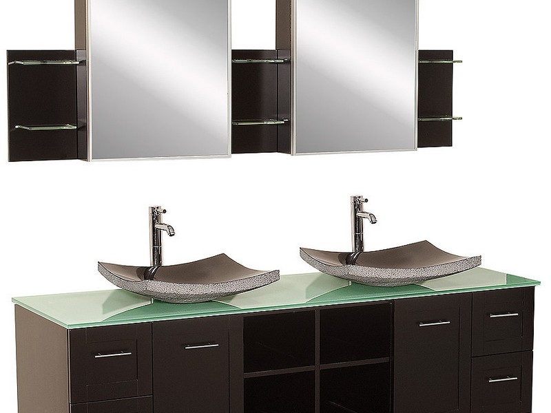 Double Vessel Sink Bathroom Vanities