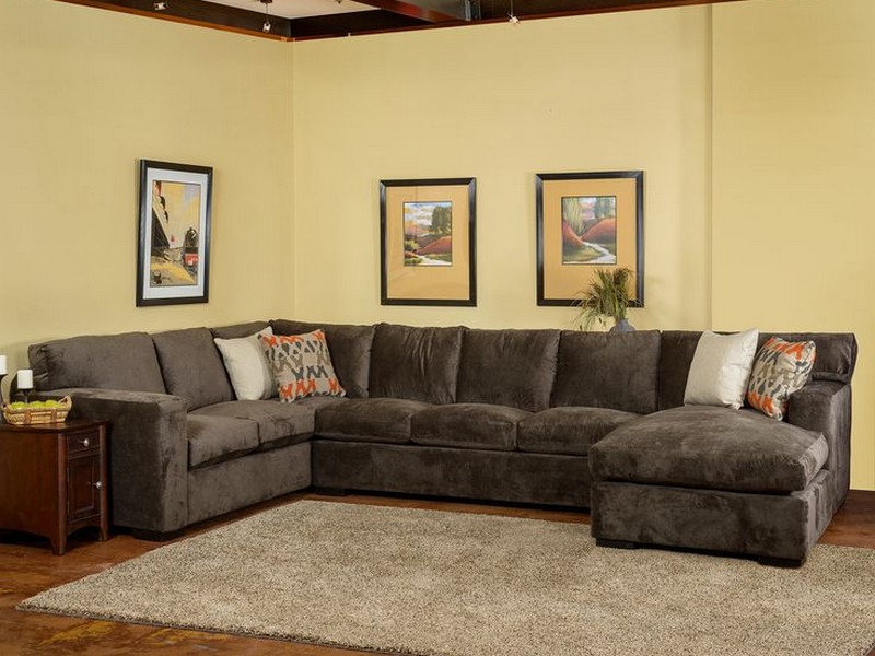 Down Wrapped Sectional Sofa