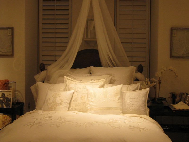 Draped Fabric Headboard Ideas