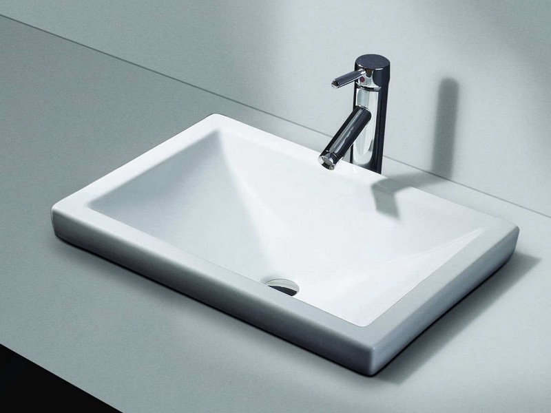 Drop In Bathroom Sinks Rectangular