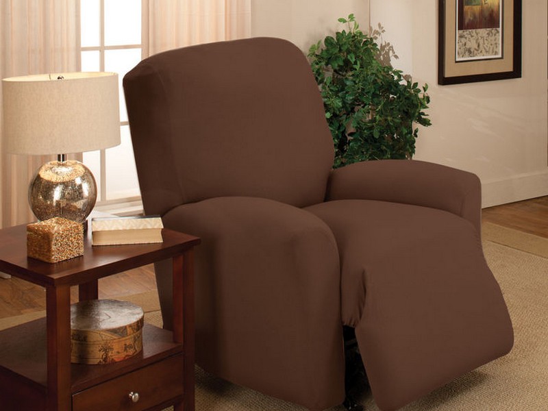 Dual Reclining Loveseat With Console Slipcover