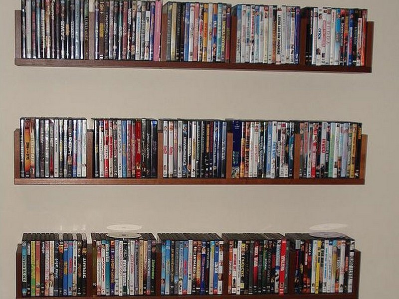 Dvd Wall Shelf