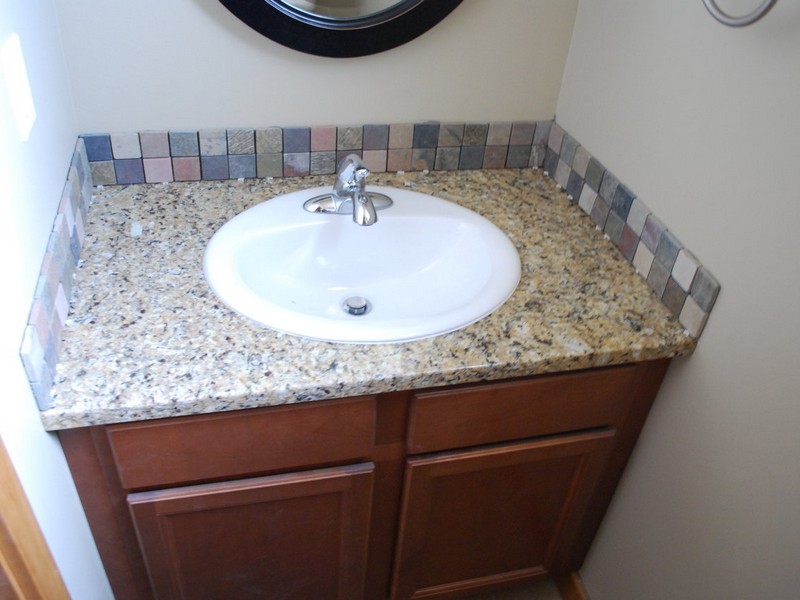 Easy Bathroom Backsplash Ideas