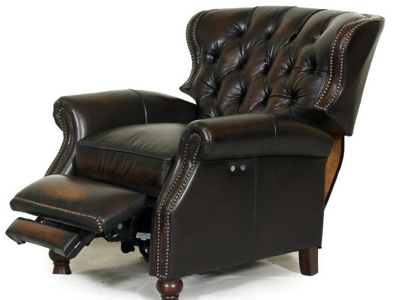 Electric Leather Recliner Chair