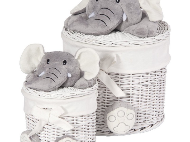 Elephant Laundry Basket