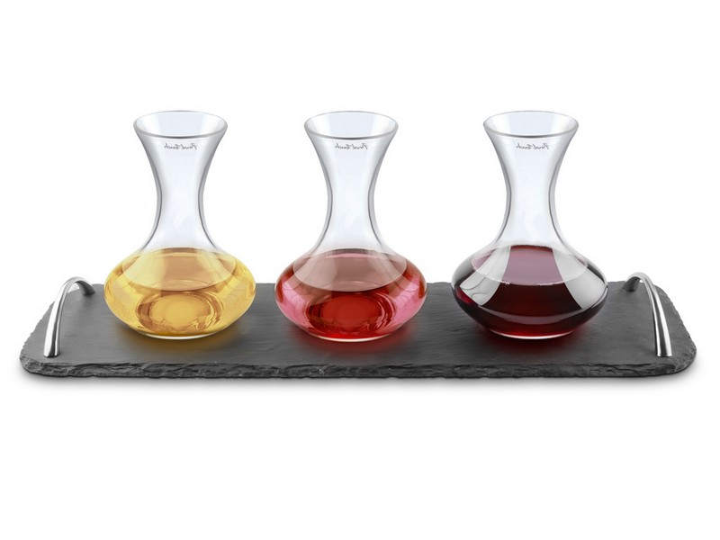 Engraved Wine Decanter Set