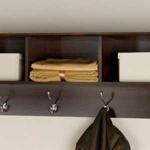 Entry Shelf With Hooks