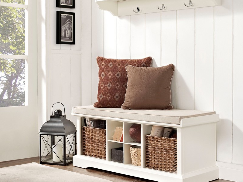 Entryway Bench With Storage