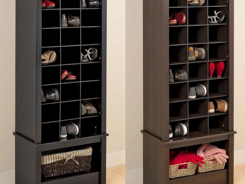 Entryway Storage Cabinet Espresso