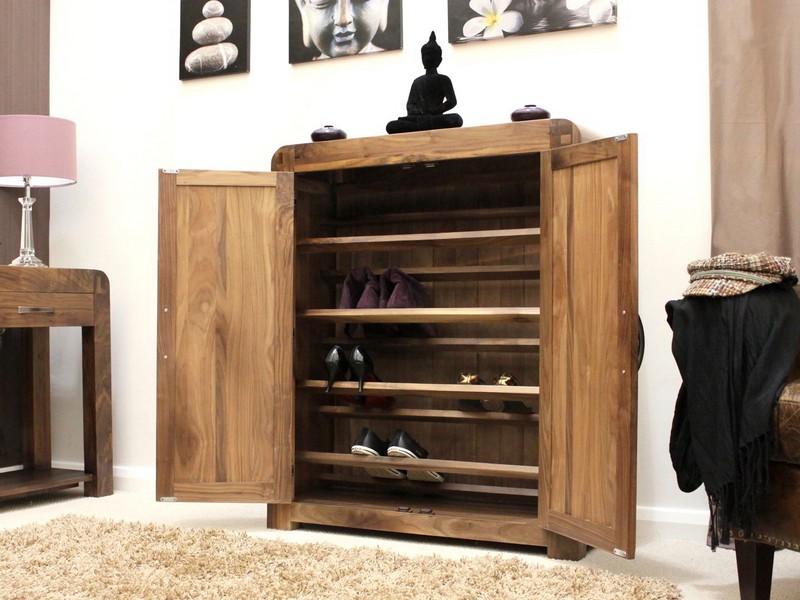 Entryway Storage Cabinet With Doors