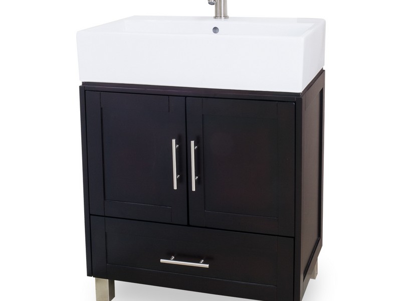 Espresso Shaker Bathroom Vanity