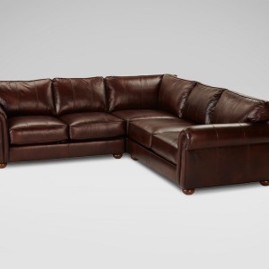Ethan Allen Leather Sofa Bed