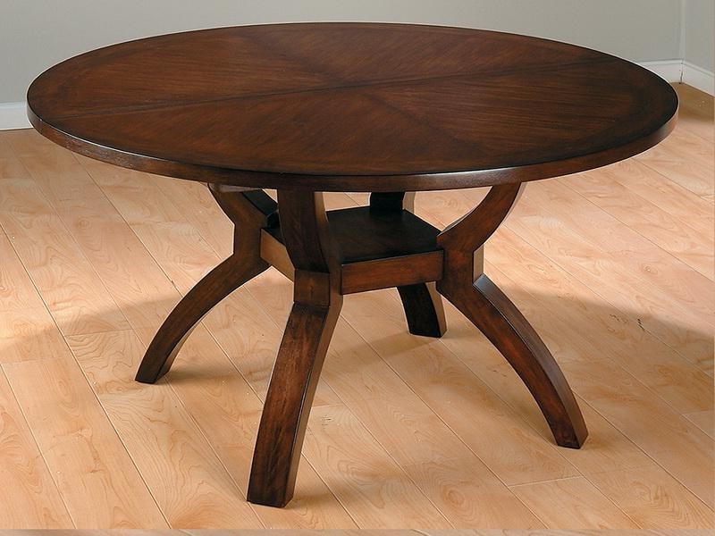 Expandable Round Dining Table