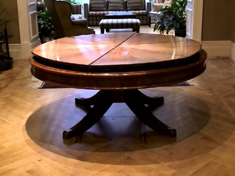 Expanding Round Dining Table Video