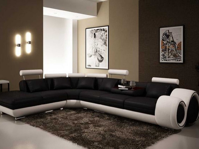 Extra Large Leather Sectional