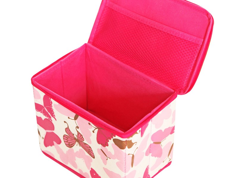 Fabric Storage Boxes With Lids