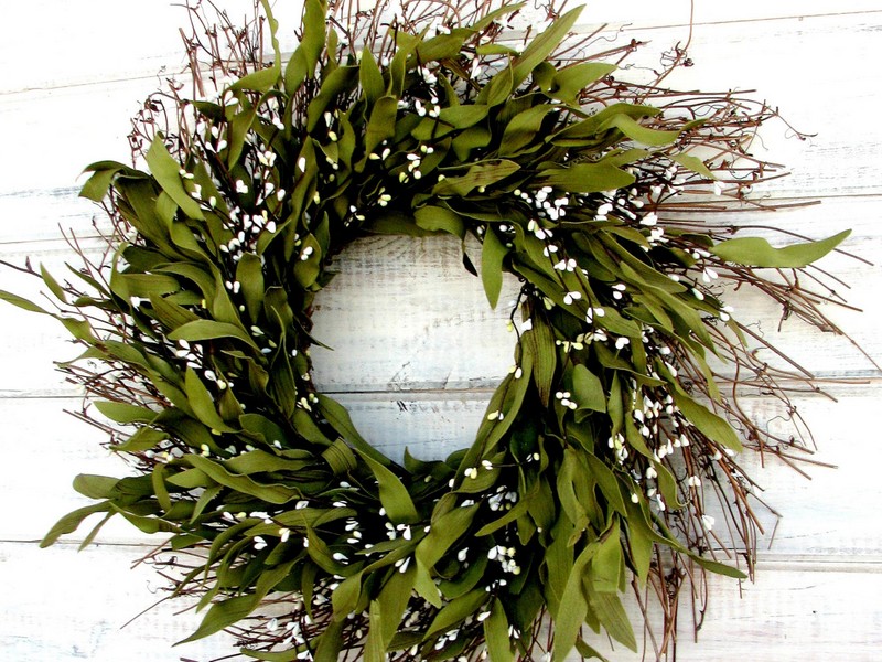 Fall Winter Door Wreaths