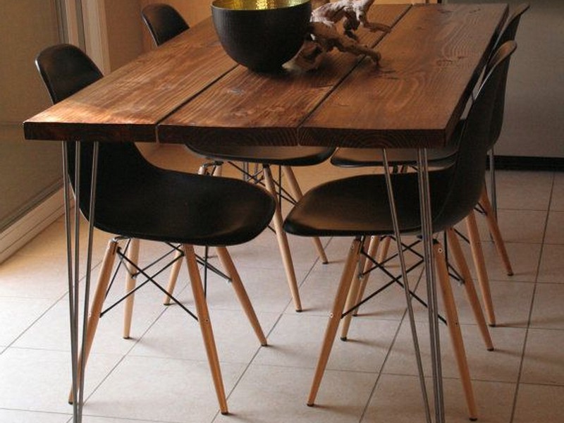 Farmhouse Table Hairpin Legs