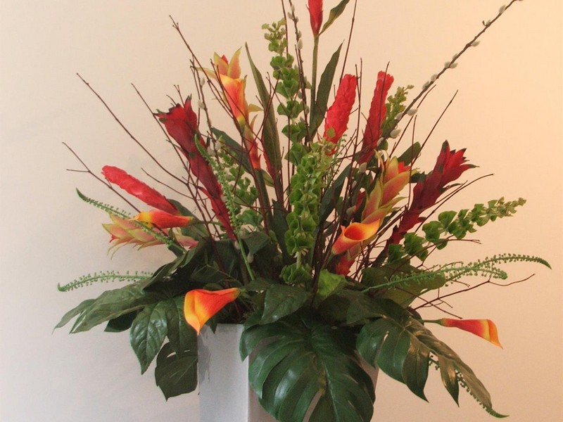 Faux Flower Arrangements Uk