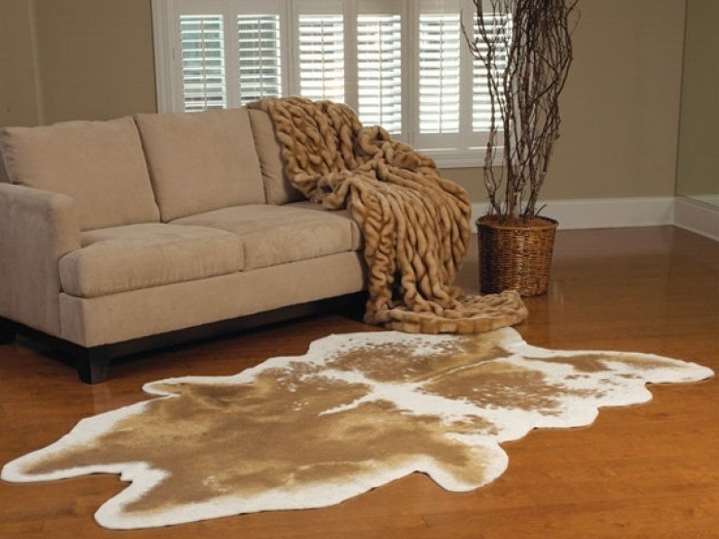 Faux Hide Rug