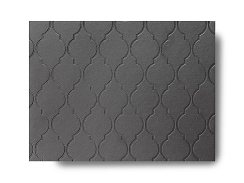 Faux Leather Placemats Black