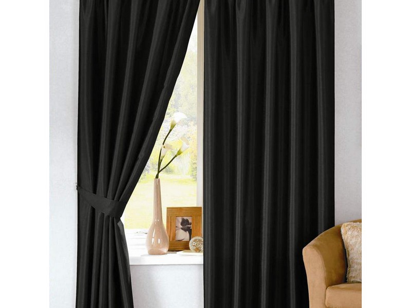 Faux Silk Curtains