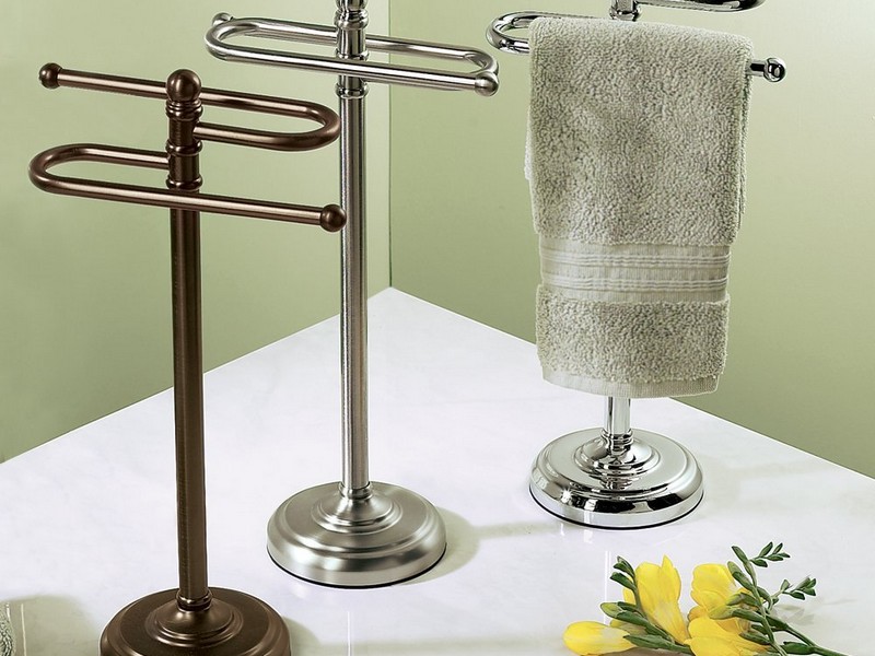 Fingertip Towel Holder In Bronze
