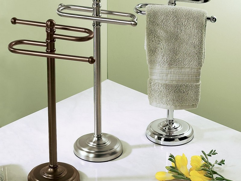 Fingertip Towel Holder In Bronze