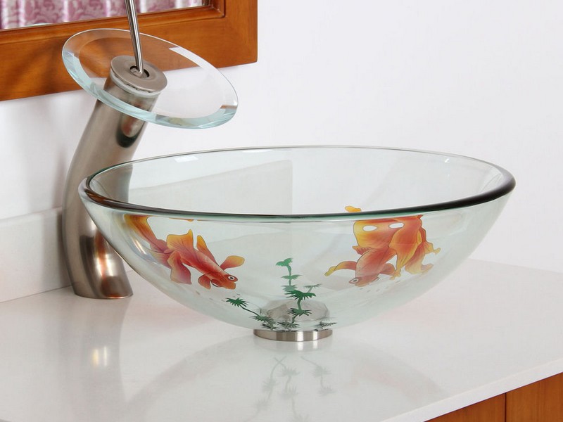 Fish Bowl Sink Bathroom