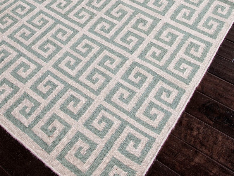 Flat Weave Wool Rug