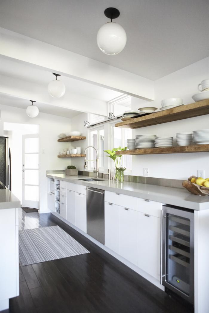 Floating Shelves Kitchen