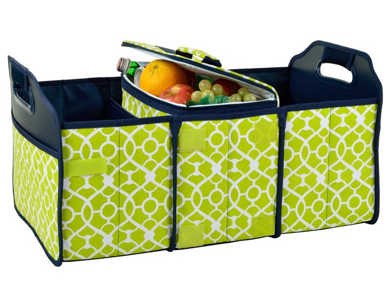 Foldable Trunk Organizer And Cooler