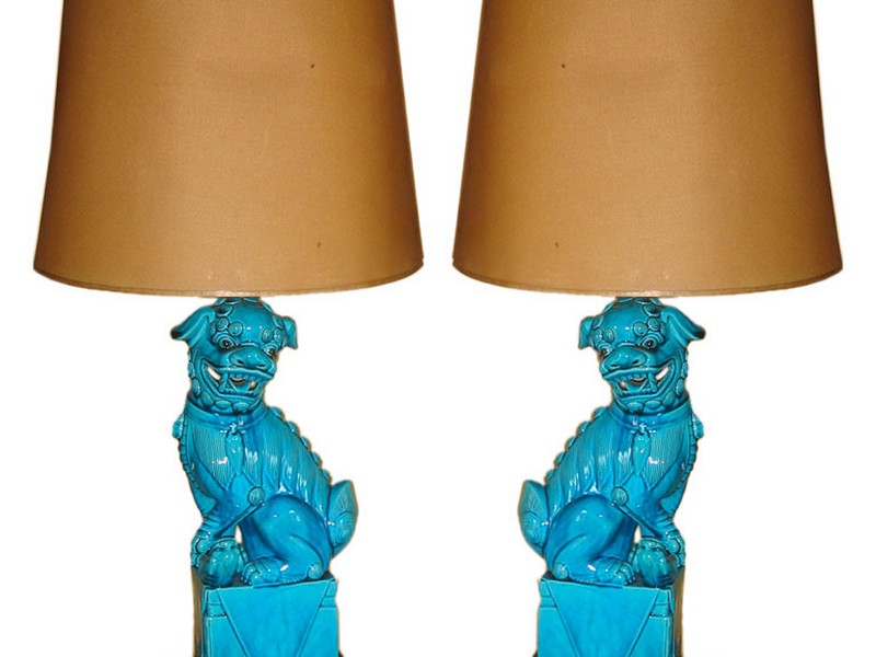 Foo Dog Lamps