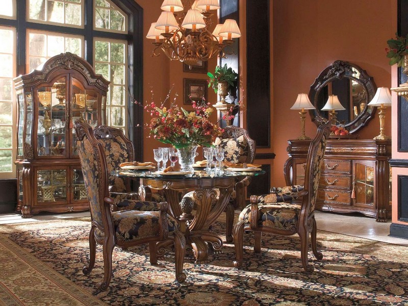 Formal Dining Room Sets Round Table