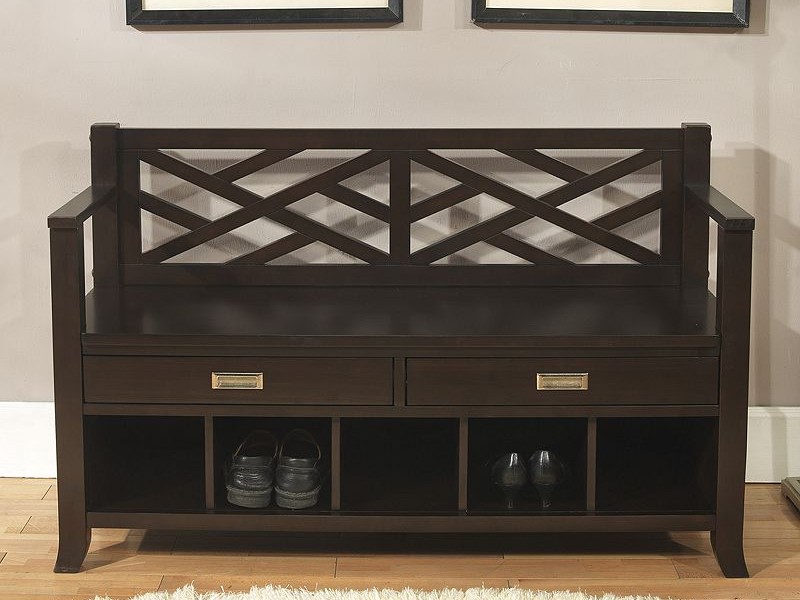 Foyer Bench With Storage