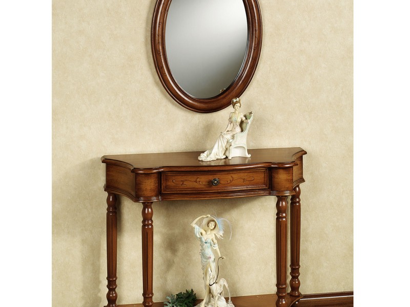 Foyer Console Table And Mirror Set