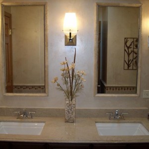 Framed Bathroom Mirrors Double