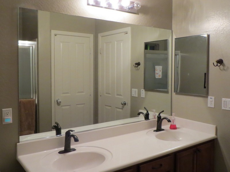 Frames For Bathroom Mirrors Diy