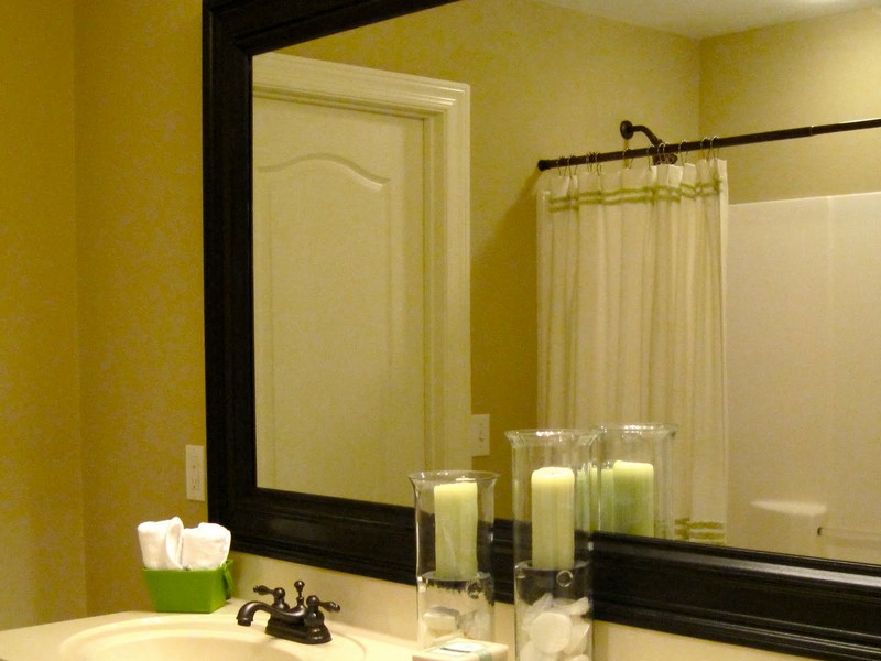 Frames For Bathroom Mirrors Lowes