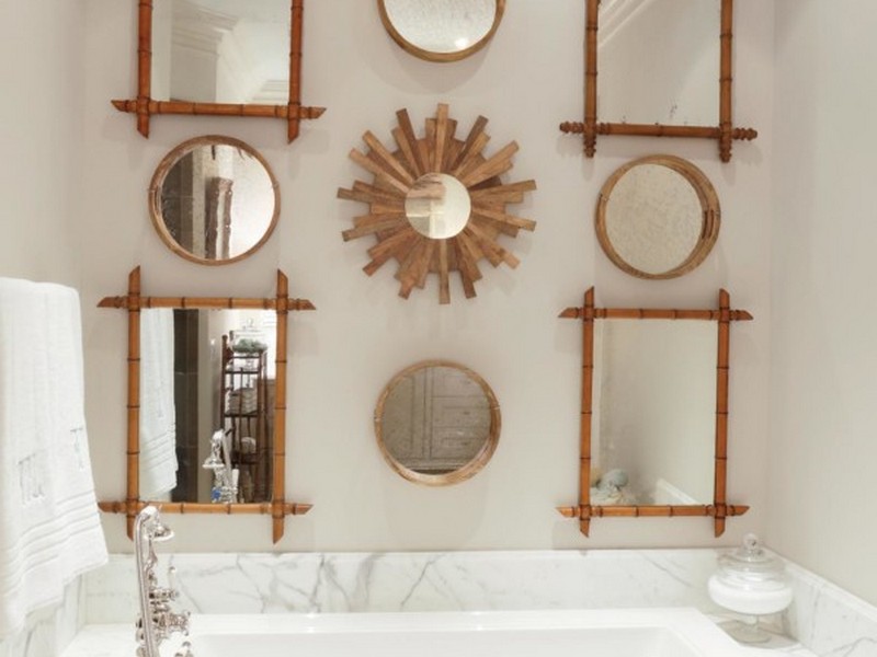 French Country Bathroom Mirrors