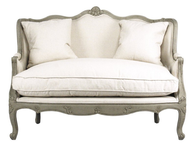 French Country Settee Loveseat