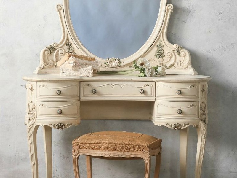 French Country Vanity Table