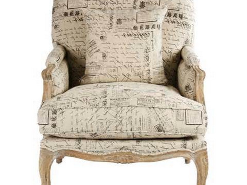 French Script Chair