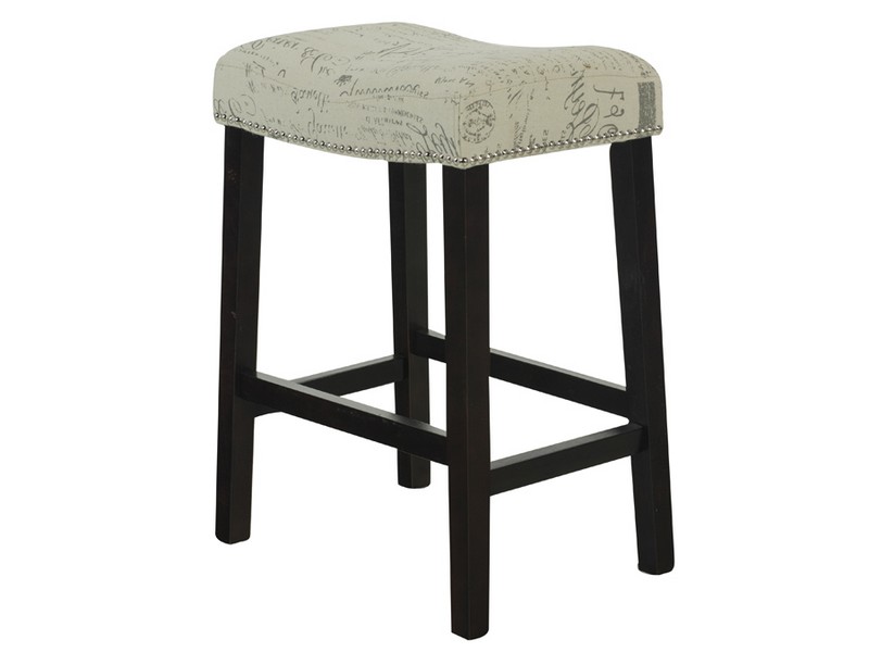 French Script Counter Stools