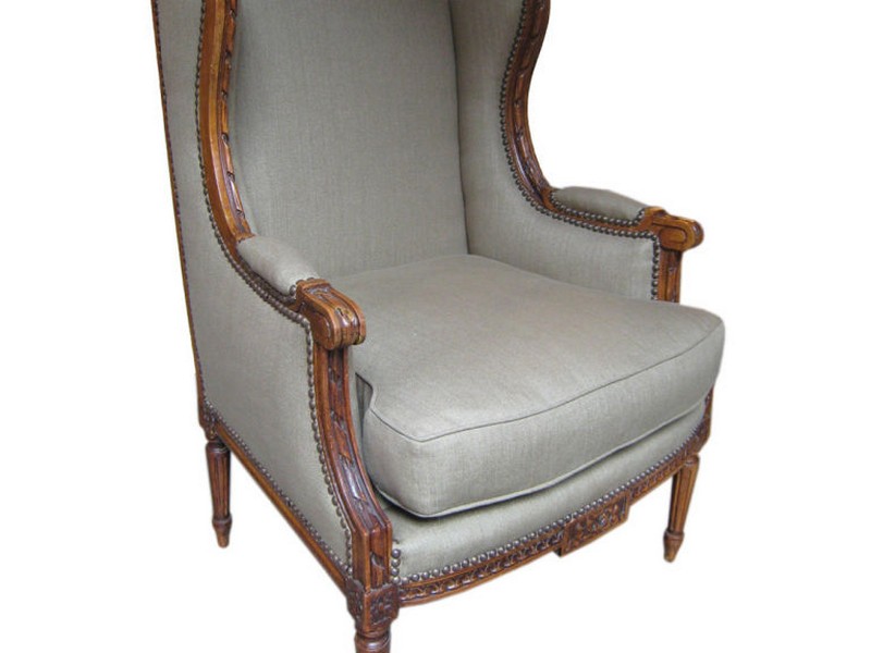 French Wingback Chair