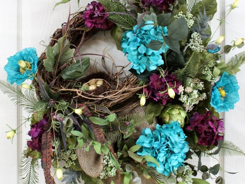 Front Door Wreaths For Spring And Summer