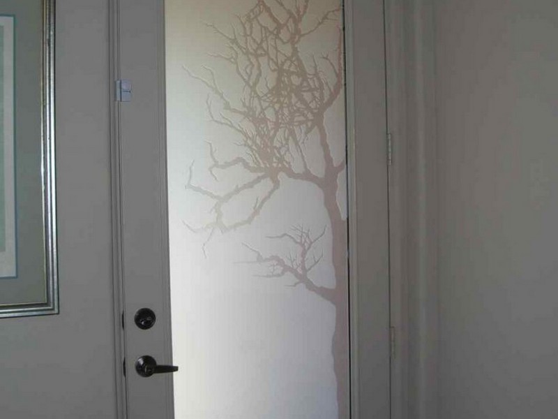 Frosted Glass Interior Bathroom Doors