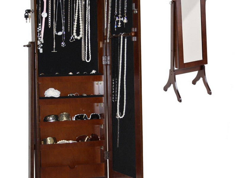 Full Length Mirror Jewelry Cabinet Copy